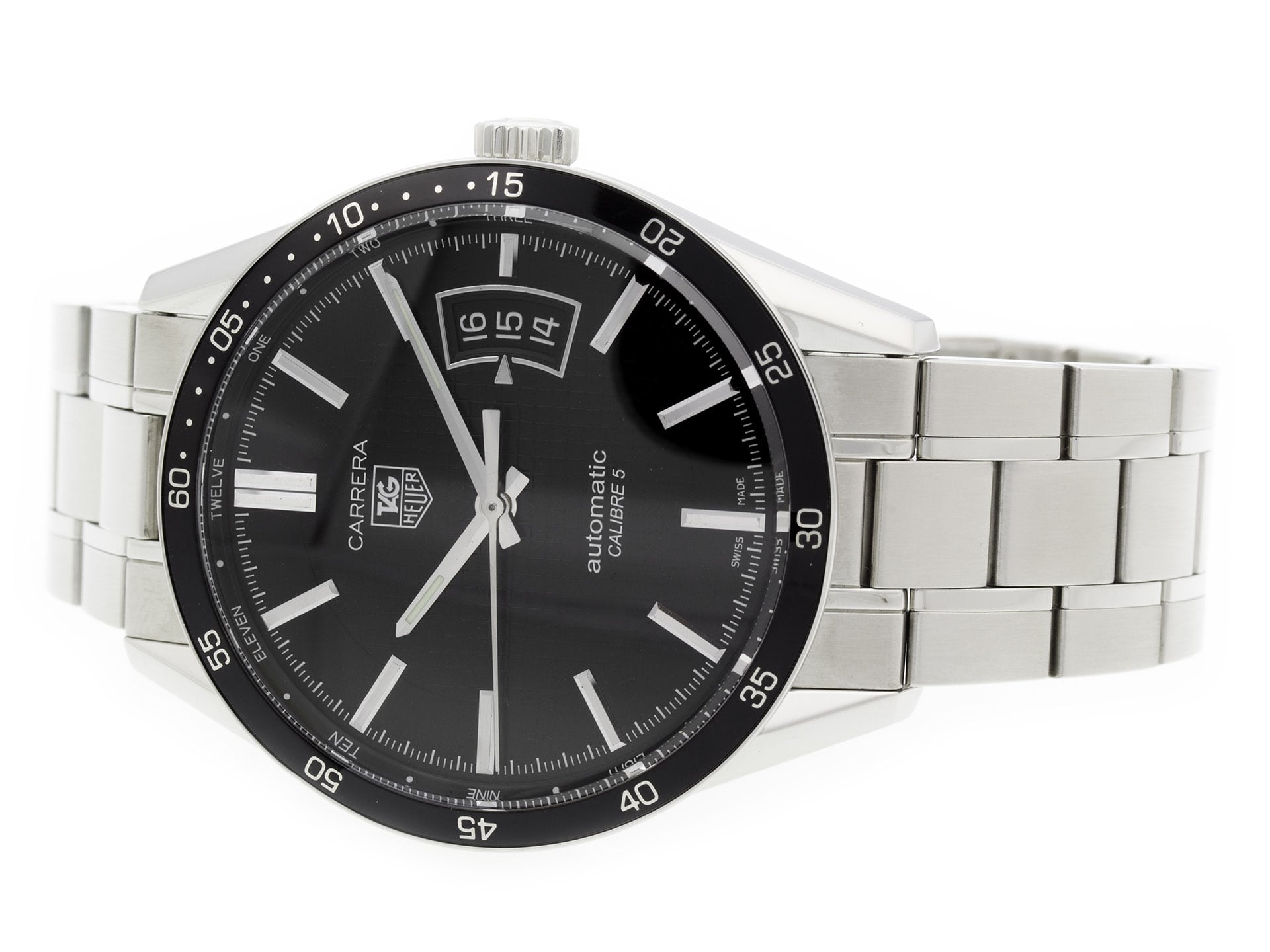 Tag Heuer Carrera Calibre 5 Wv211m Ba0787 Precision Watches Jewelry