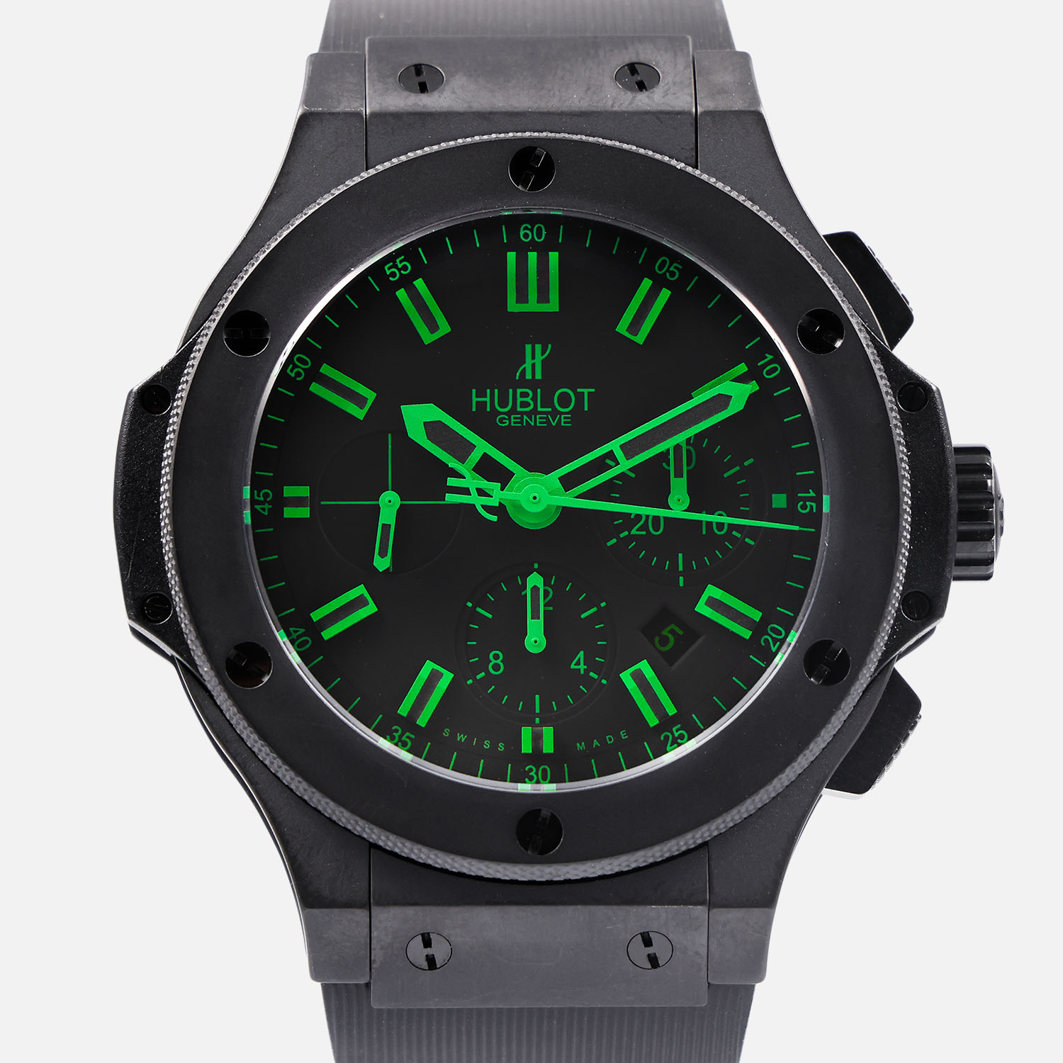 Hublot Big Bang All Black “Green” Limited Edition 301.CI.1190.GR.ABG11