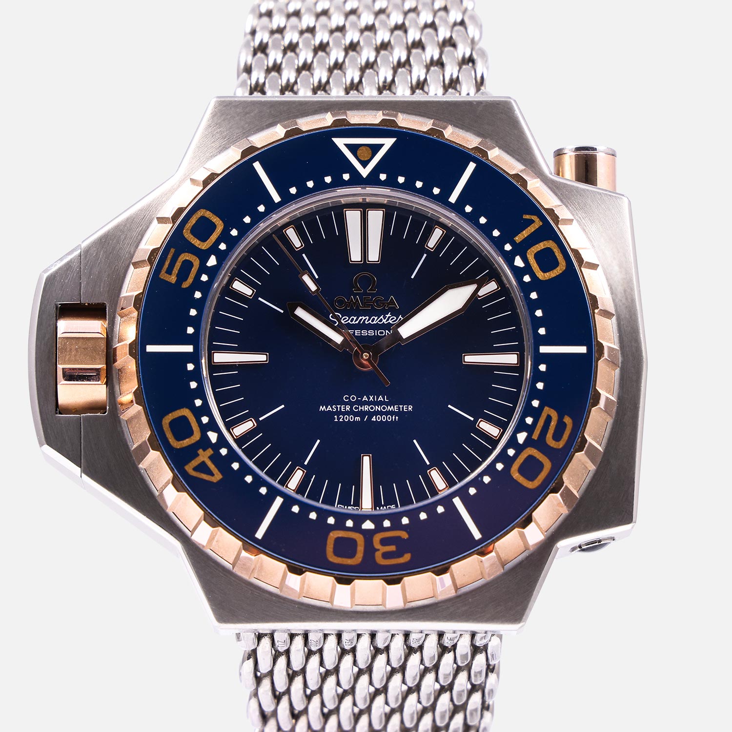 Omega Seamaster Ploprof 55mm Titanium & Rose Gold 227.60.55.21.03.001