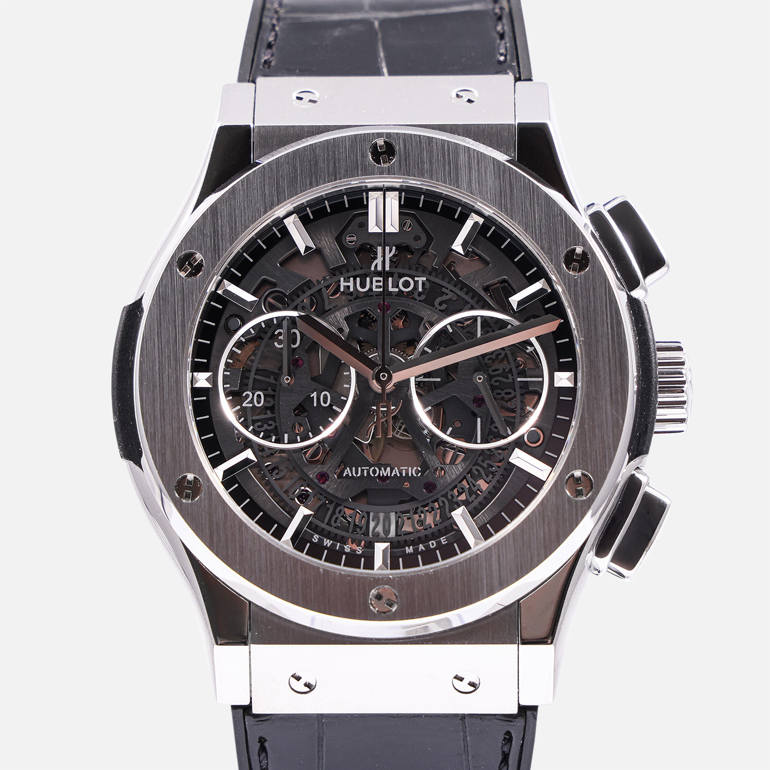 Hublot Classic Fusion Aerofusion 45mm Titanium Skeleton 525.NX.0170.LR