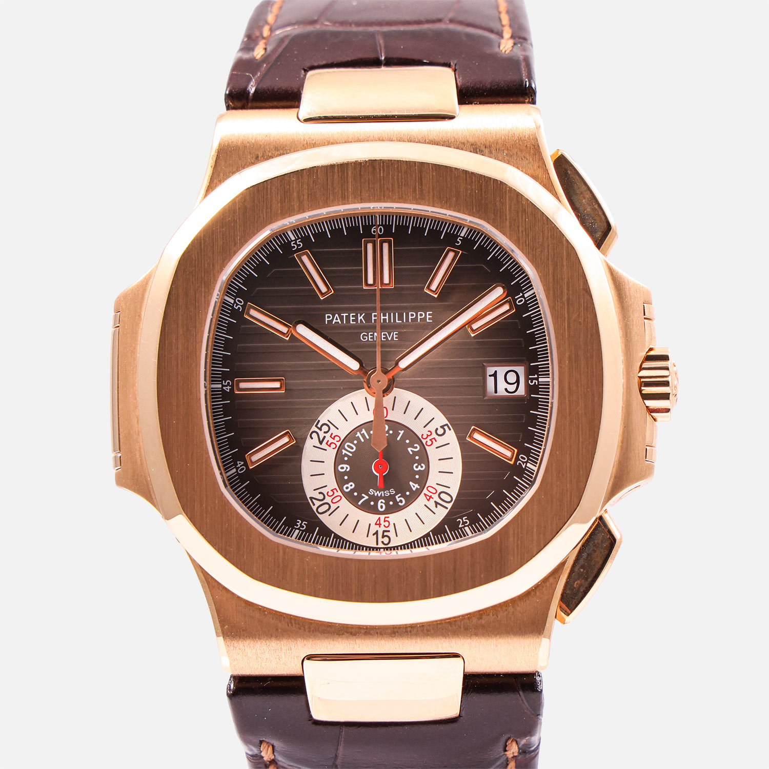 Patek Philippe Nautilus Chronograph 5980R-001 Rose Gold 2011
