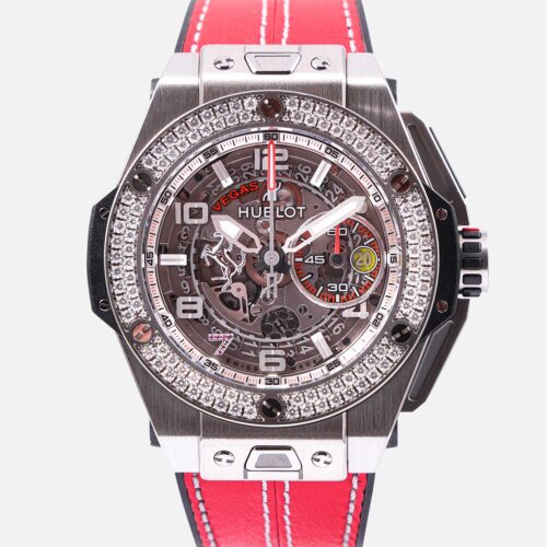 Hublot Big Bang Ferrari Las Vegas 44mm Titanium Diamonds 401.NX.0137.VR.1104.FLV14