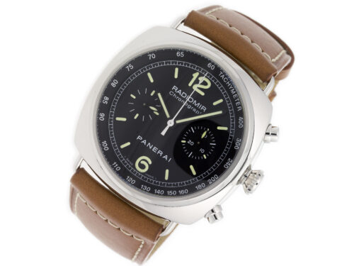 PreOwned Panerai - Pam00288 - Radiomir 45mm - SS - Blk Dial - Brn Lthr Strap (6201) (1)