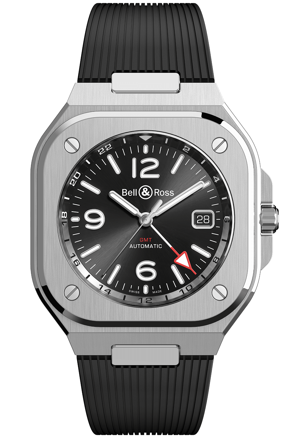 Bell Ross BR 05 GMT BR05G BL ST SRB Precision Watches Jewelry