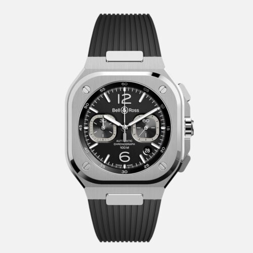 Bell & Ross BR 05 Chrono Black Steel BR05C-BL-ST/SRB