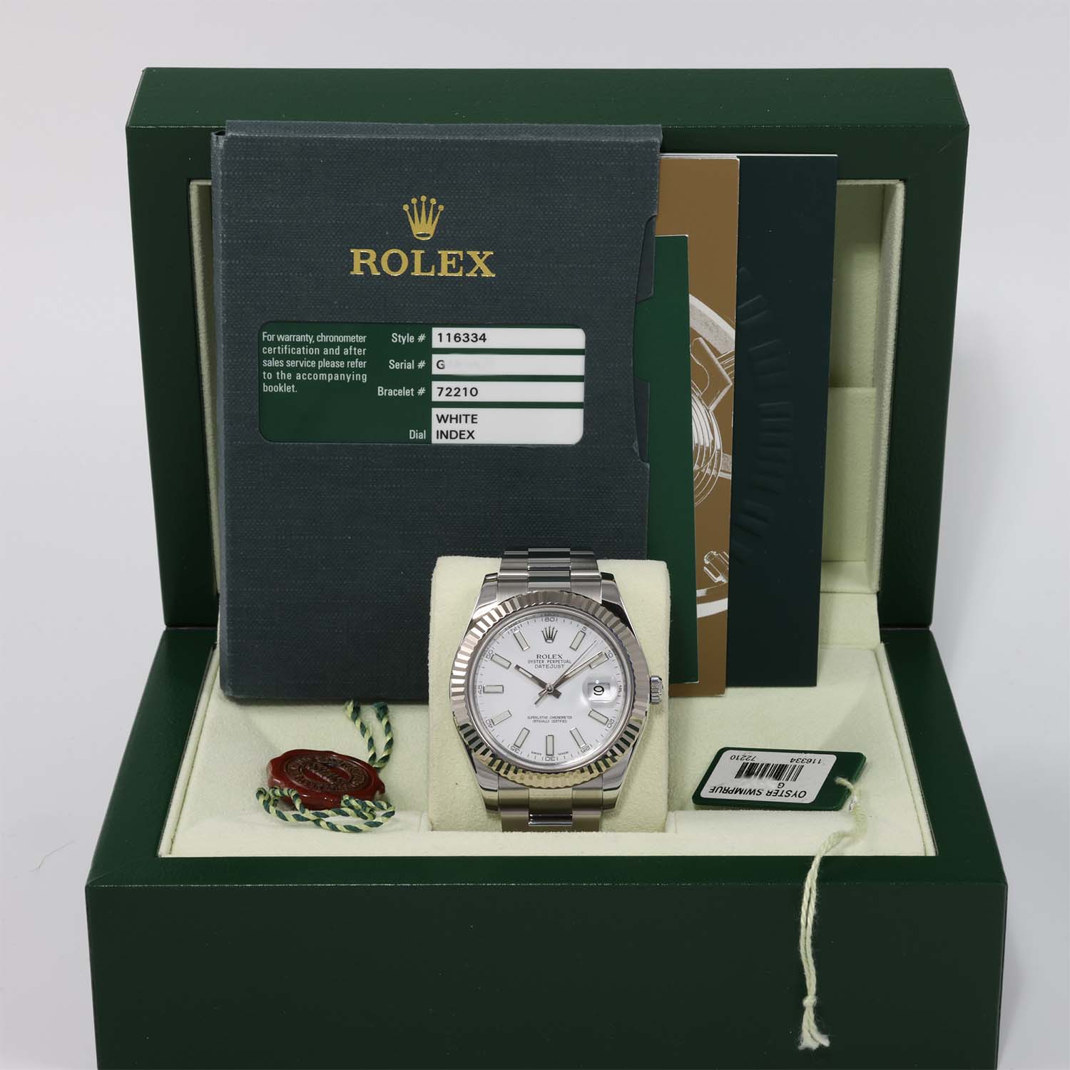 Rolex Datejust II 116334 Box