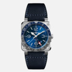 Bell & Ross BR 03-93 GMT Blue BR0393-BLU-ST/SCA