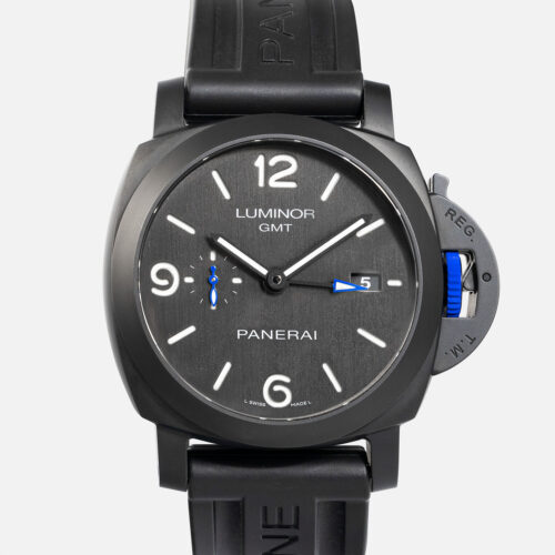 Panerai Luminor GMT Bucherer Blue PAM01176 Front View