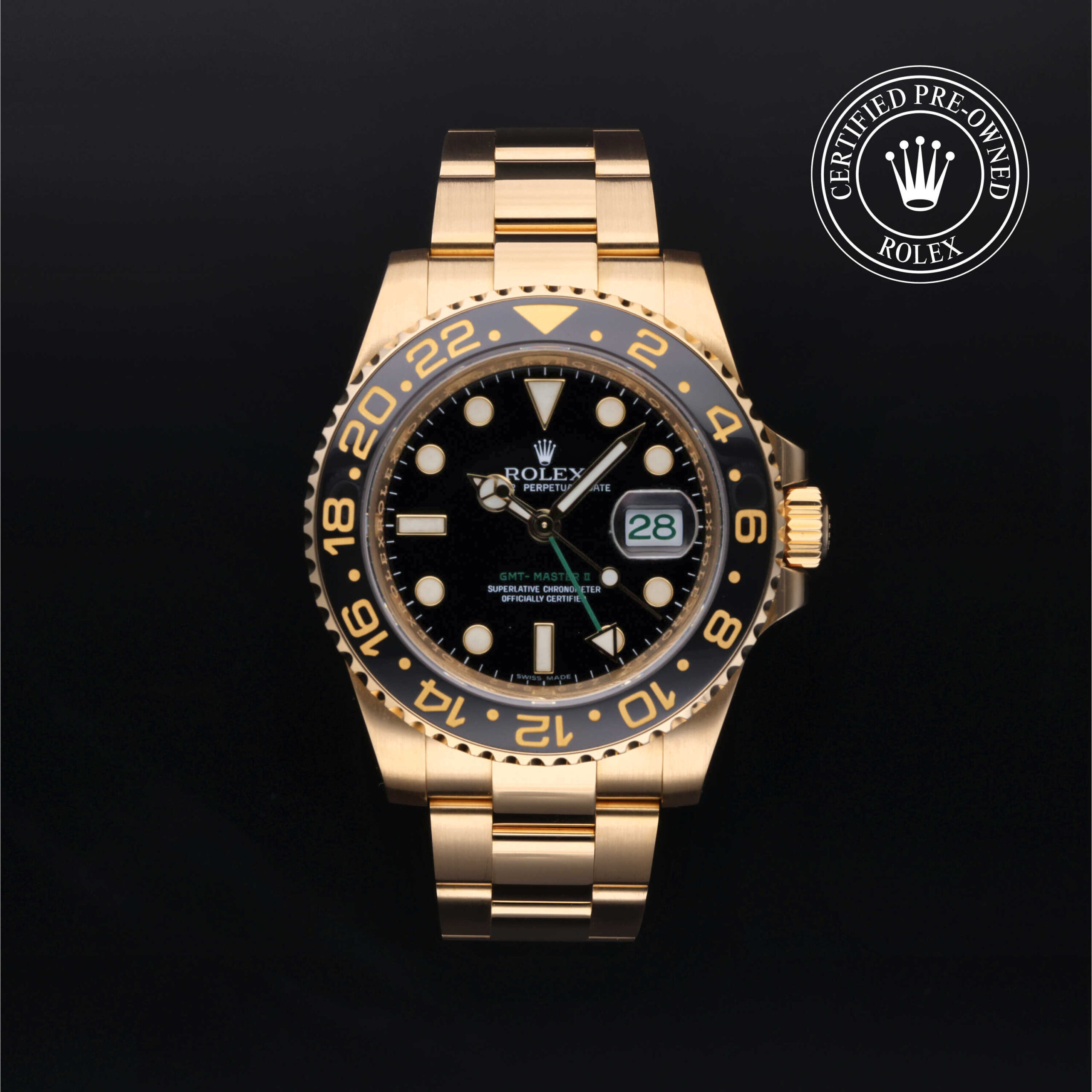 Rolex 116718LN GMT-Master II Black Dial