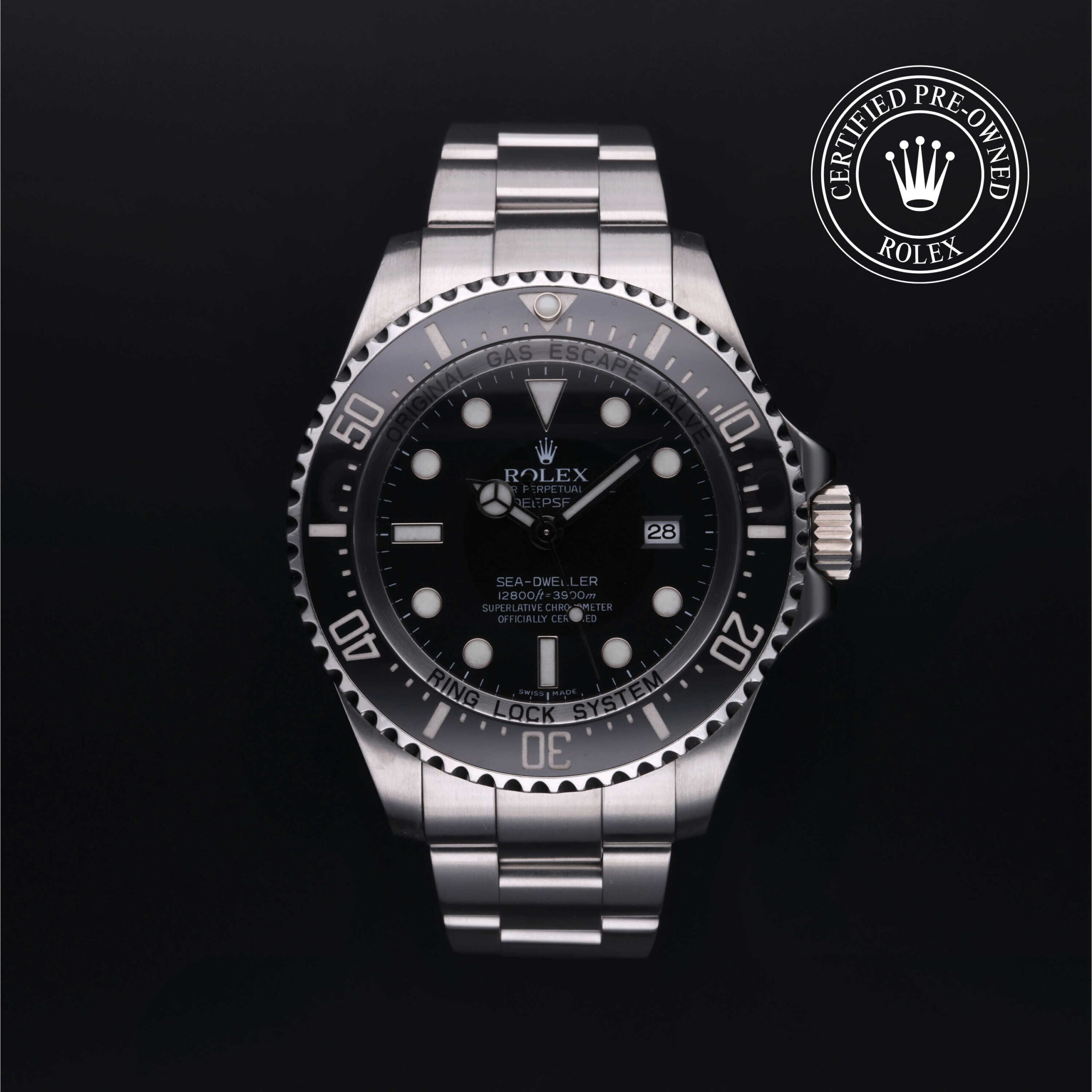 Rolex Deepsea 116660 44mm Black Dial Dive Watch