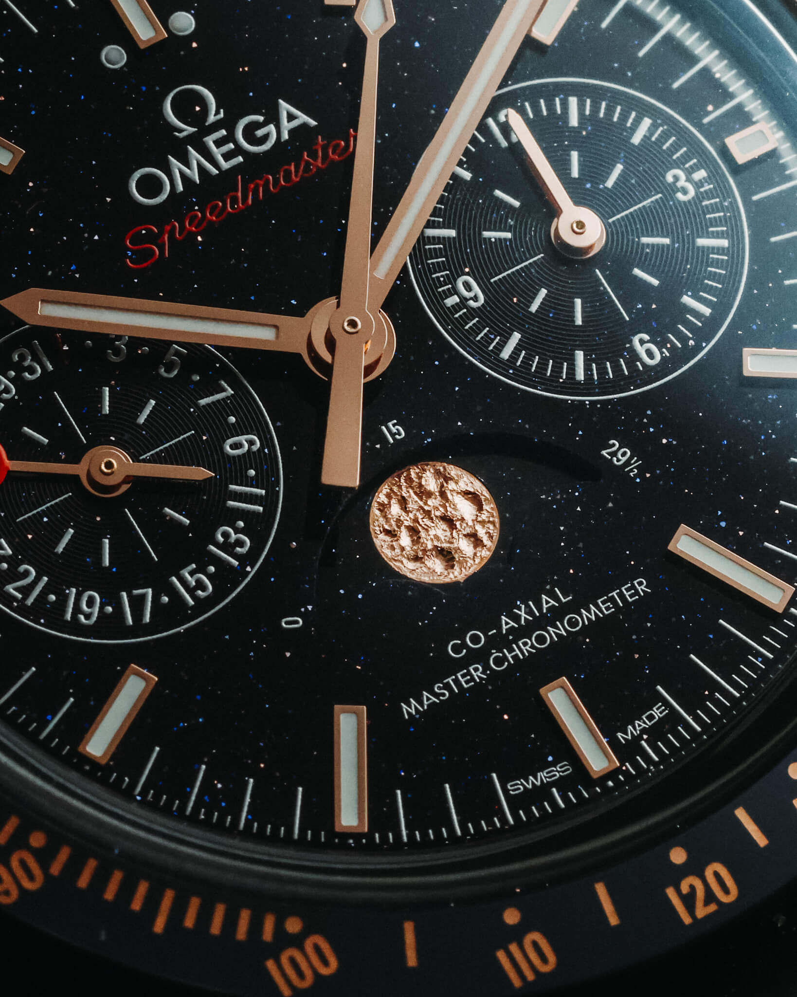 Catch the Moon with the New Omega Speedmaster Moonphase
