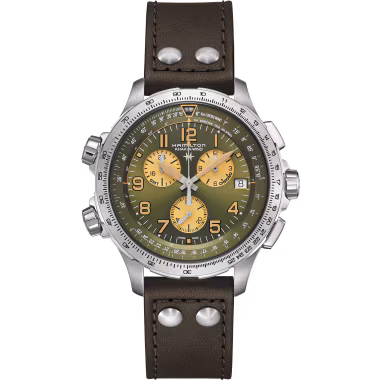 Khaki X-Wind Quartz  H77932560