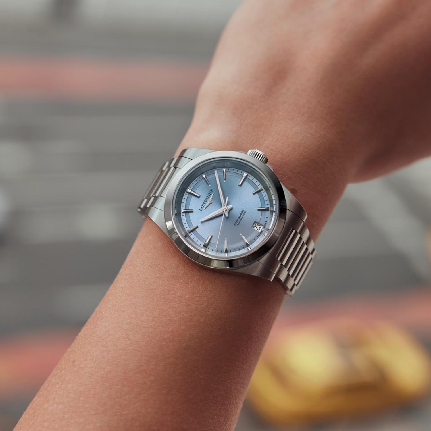 CONQUEST, L3.430.4.92.6, automatic watch, 34.00 mm, stainless steel.