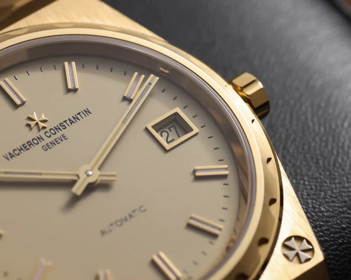 Vacheron Constantin Historiques 222 champagne dial with date window (2)