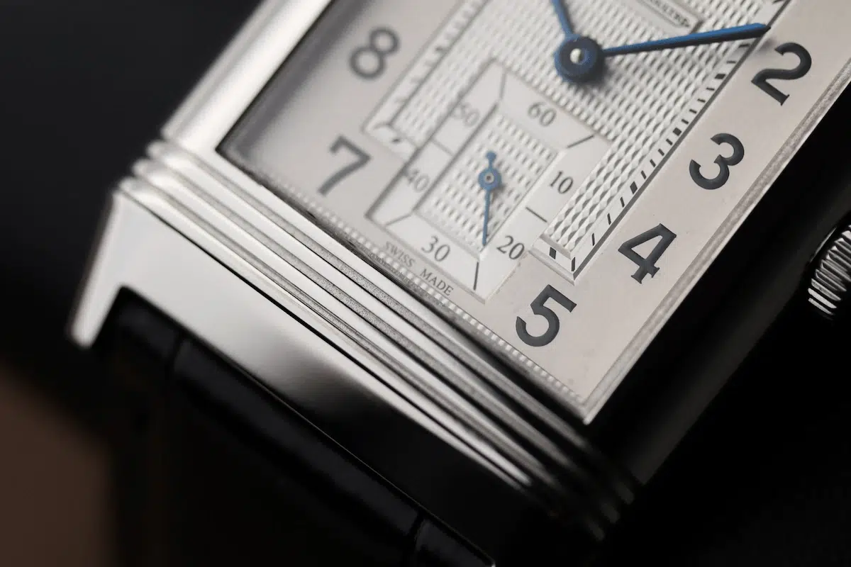 Jaeger-LeCoultre Grande Reverso 273.8.04 showing reversible case mechanism