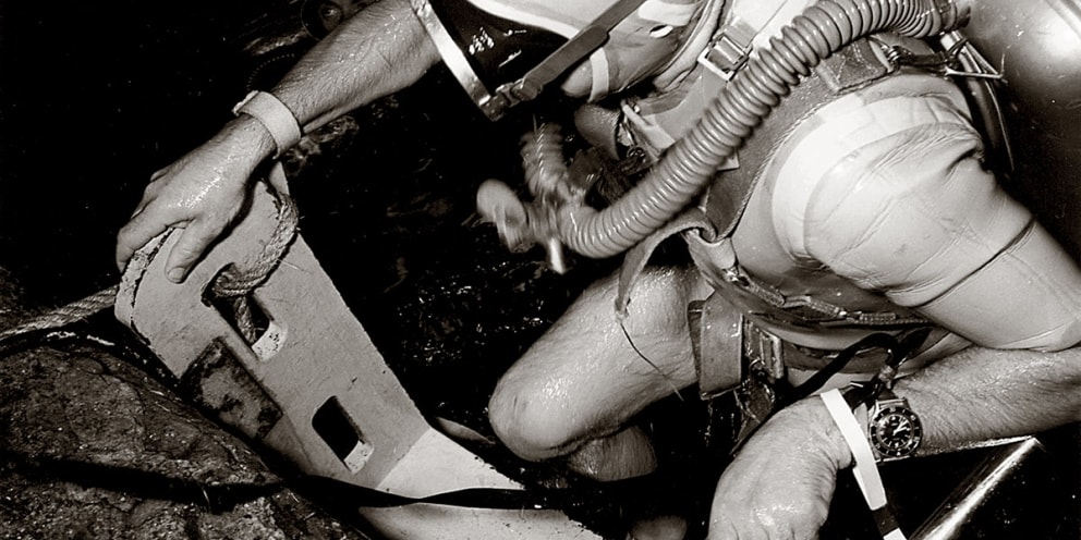 blancpain first dive watch 1953 Captain Robert “Bob” Maloubier