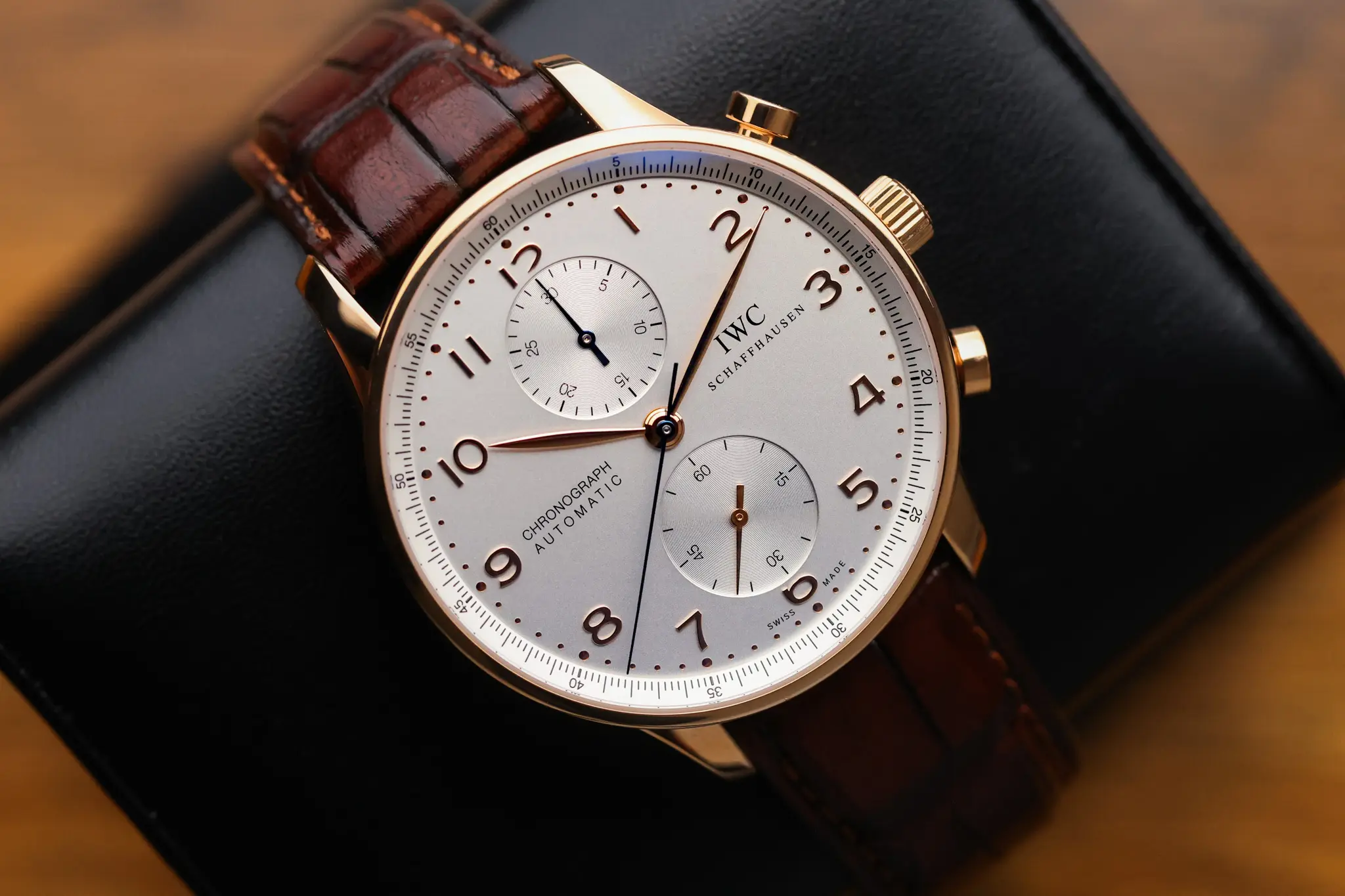 IWC Portugieser Chronograph IW371480 Review | 18K Rose Gold