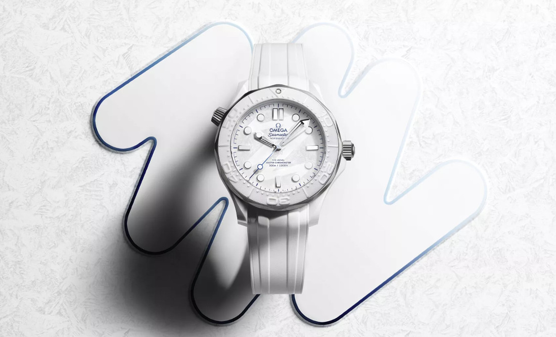 Omega Introduces the White Ceramic Seamaster 300M for Milano Cortina 2026