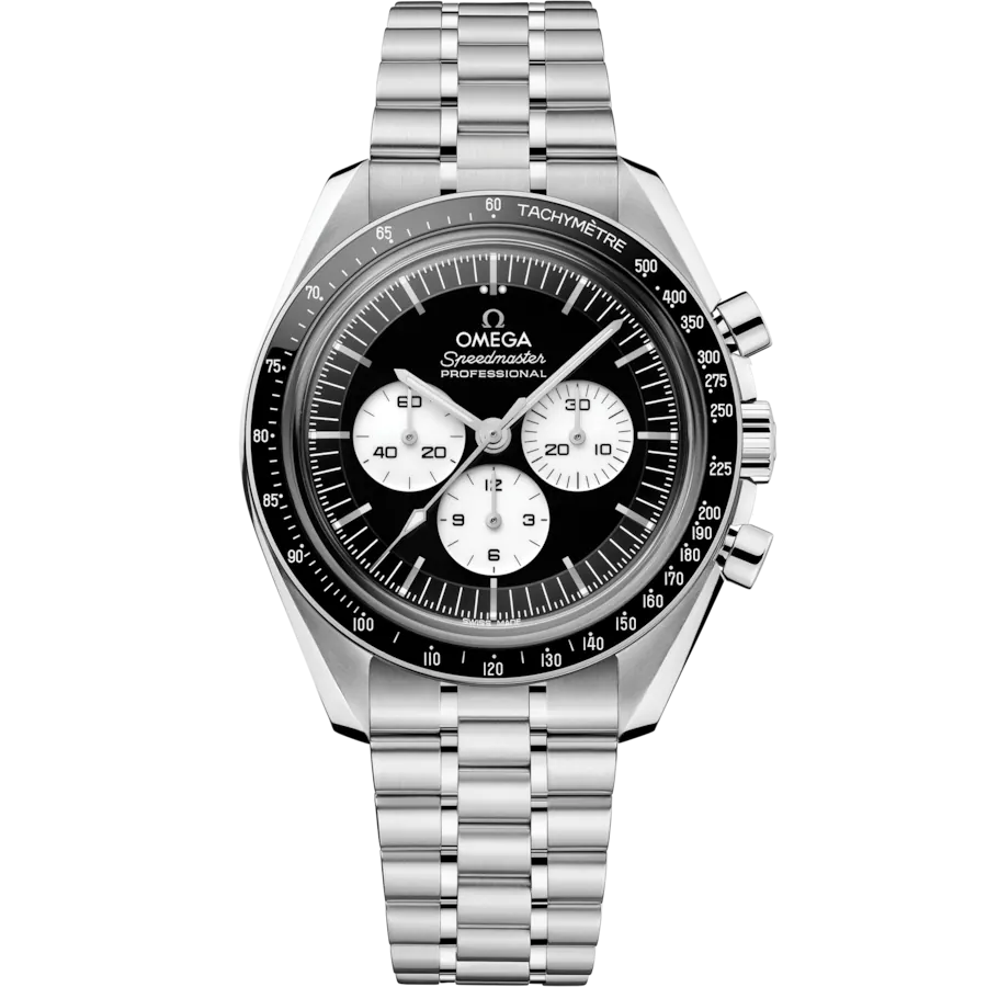 Speedmaster Moonwatch Professional 42 mm, steel on steel