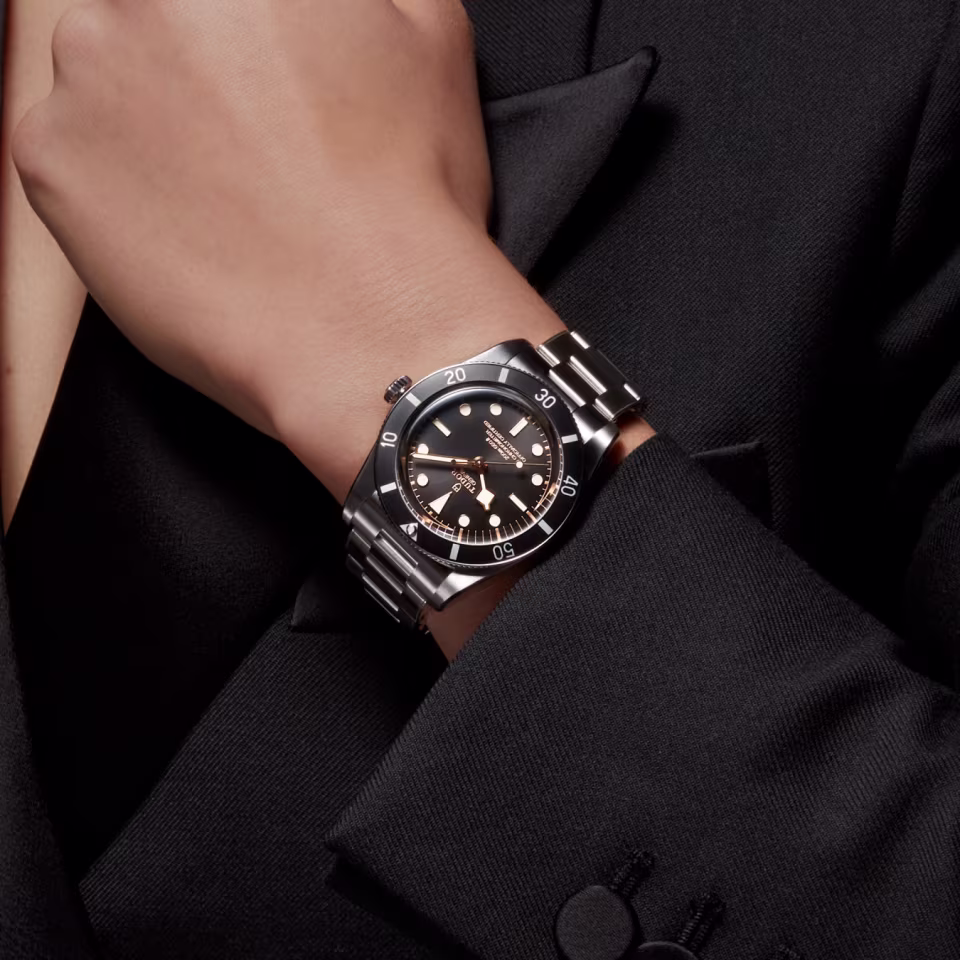 Tudor Black Bay 54 (reference M79000N-0001) on the wrist