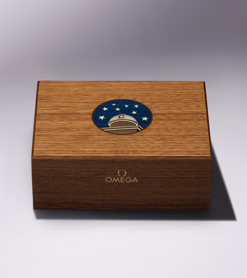 Omega Constellation Wooden Box