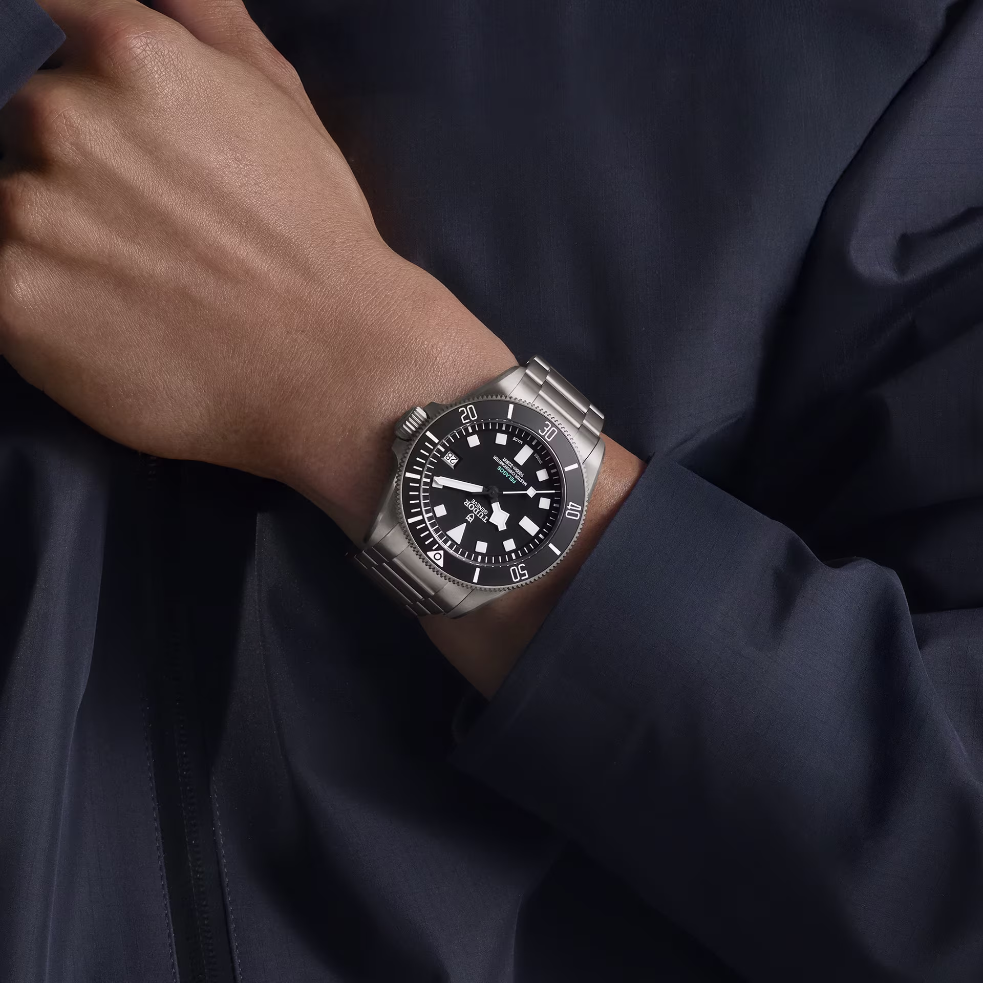 tudor pelagos worn on wrist