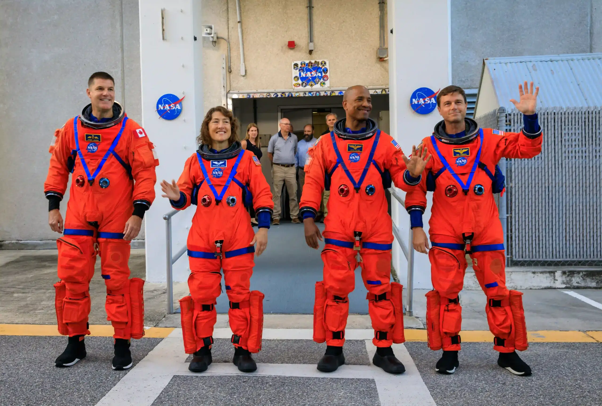 Artemis II four astronauts