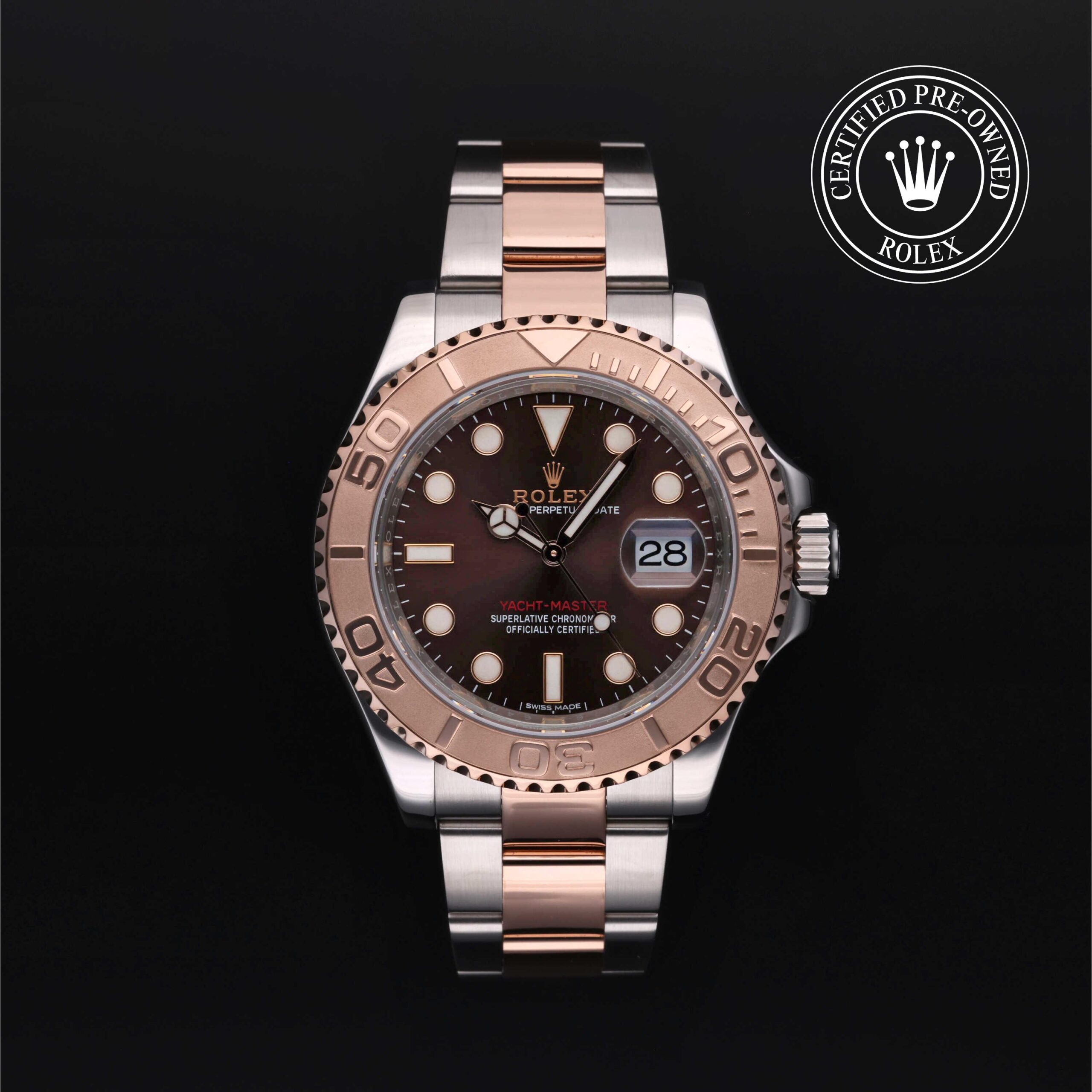 Rolex Certified Pre-Owned Yacht-Master 40mm Everose Rolesor 2019 Reference 116621