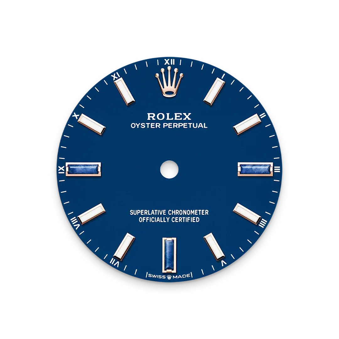 Blue stone dial