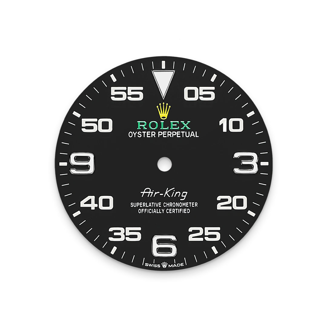Black dial