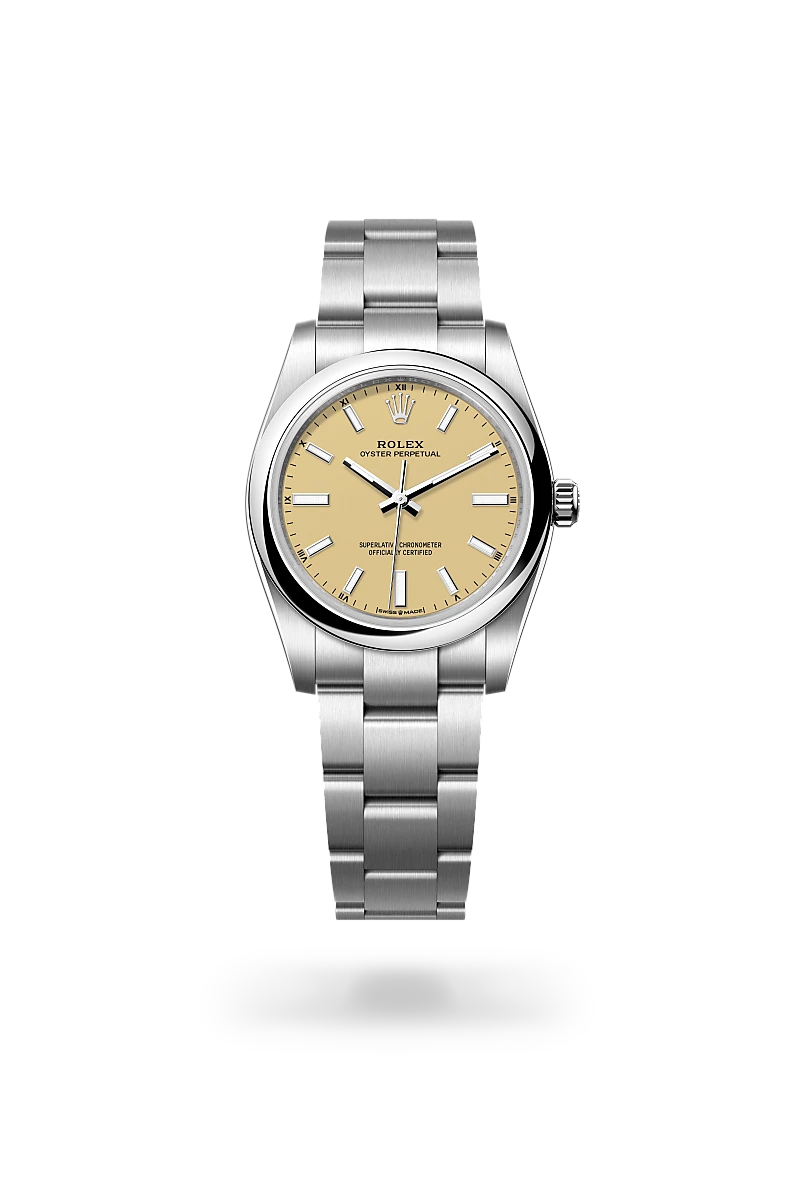 Oyster, 34 mm, Oystersteel