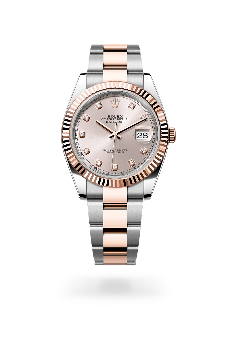 Oyster, 41 mm, Oystersteel and Everose gold