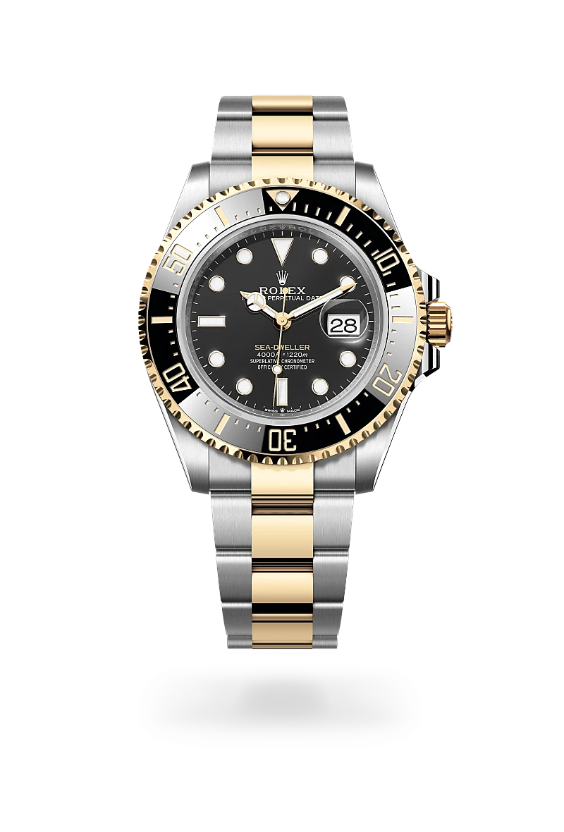 Oyster, 43 mm, Oystersteel and yellow gold
