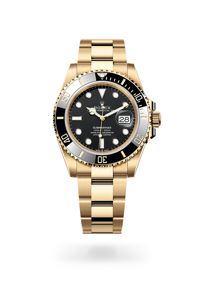 Oyster, 41 mm, yellow gold