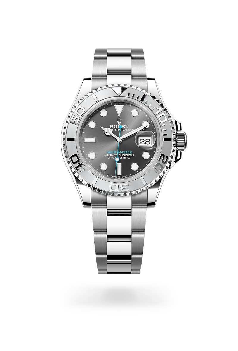 Oyster, 40 mm, Oystersteel and platinum