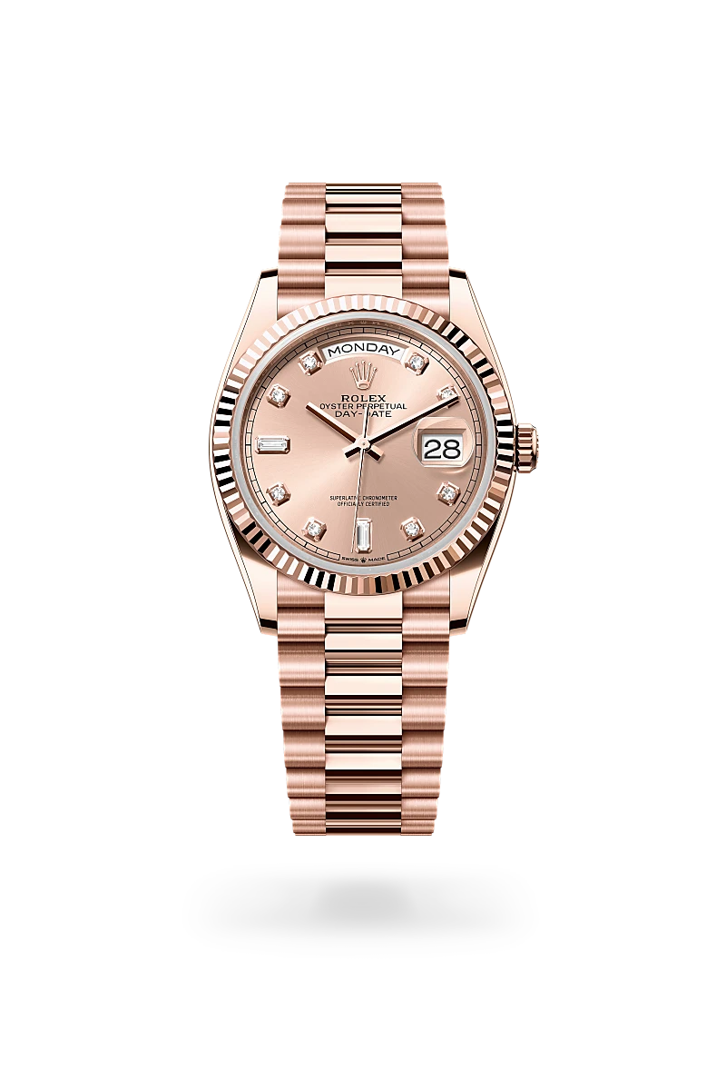 Oyster, 36 mm, Everose gold