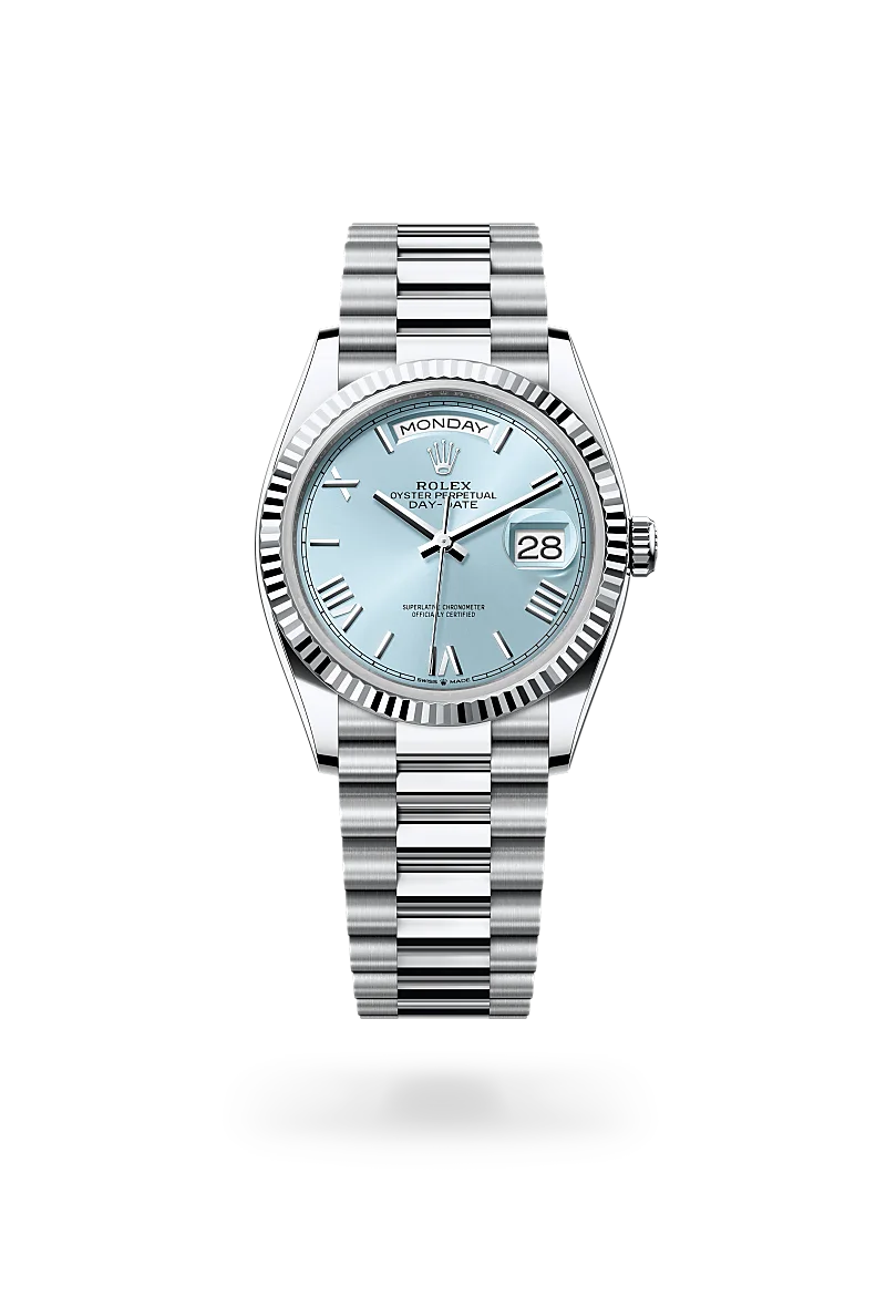 Oyster, 36 mm, platinum