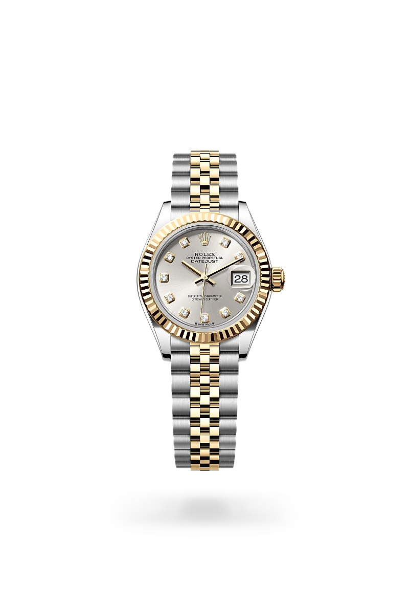Oyster, 28 mm, Oystersteel and yellow gold