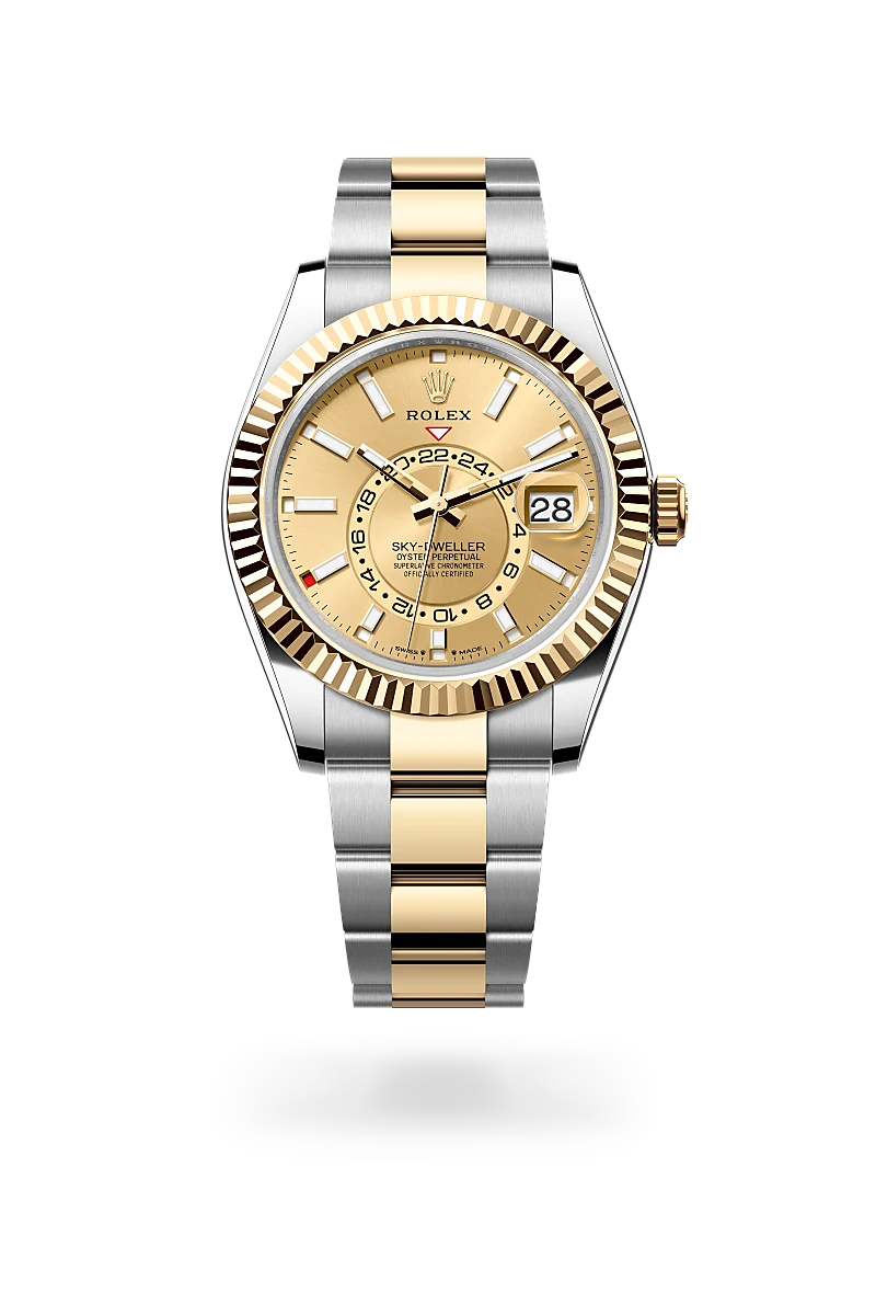 Oyster, 42 mm, Oystersteel and yellow gold