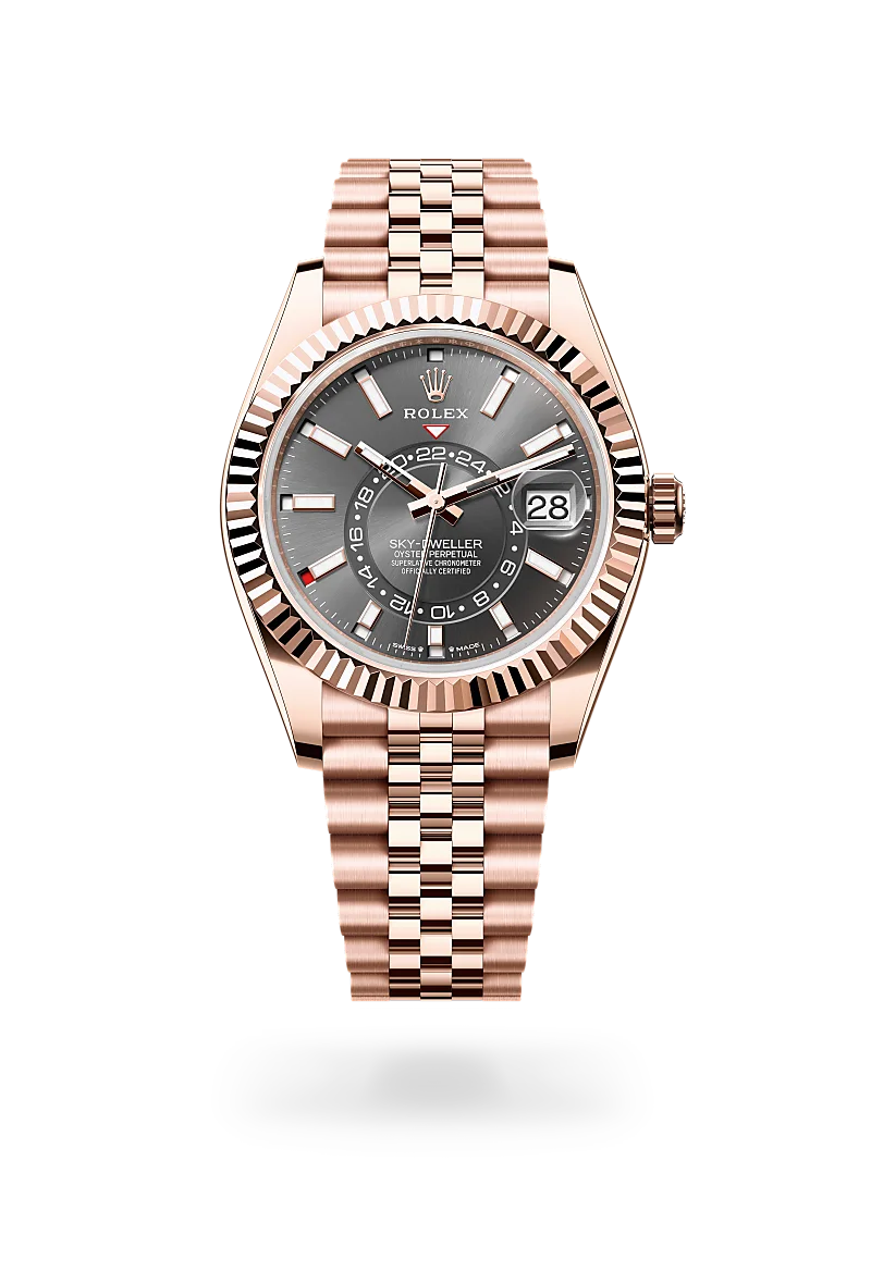 Oyster, 42 mm, Everose gold