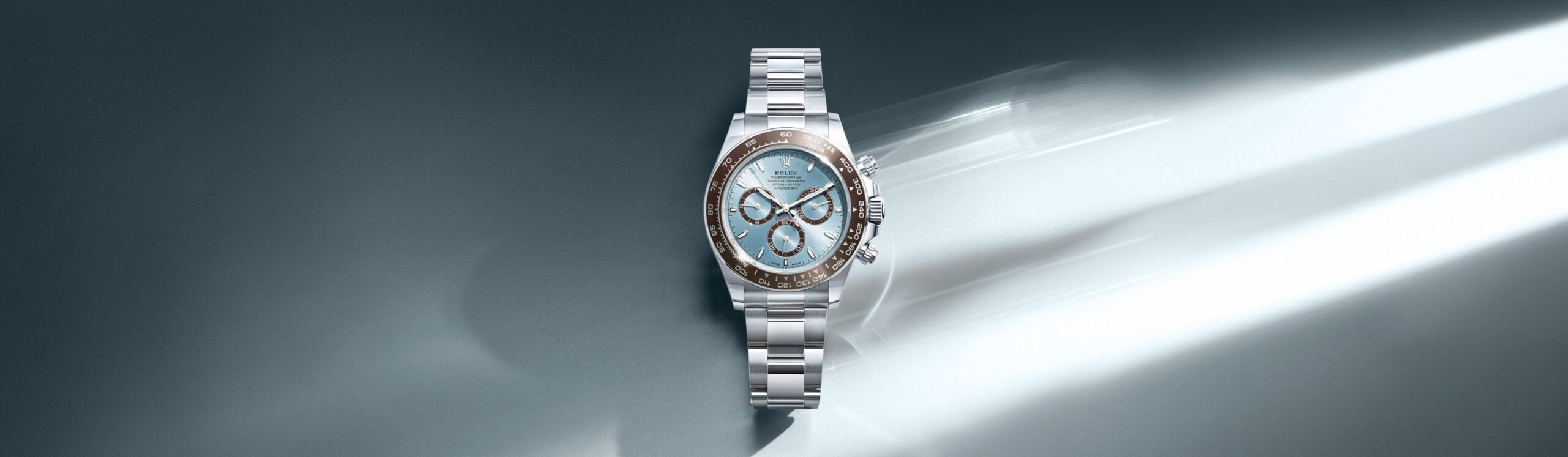 Oyster, 40 mm, white gold and diamonds