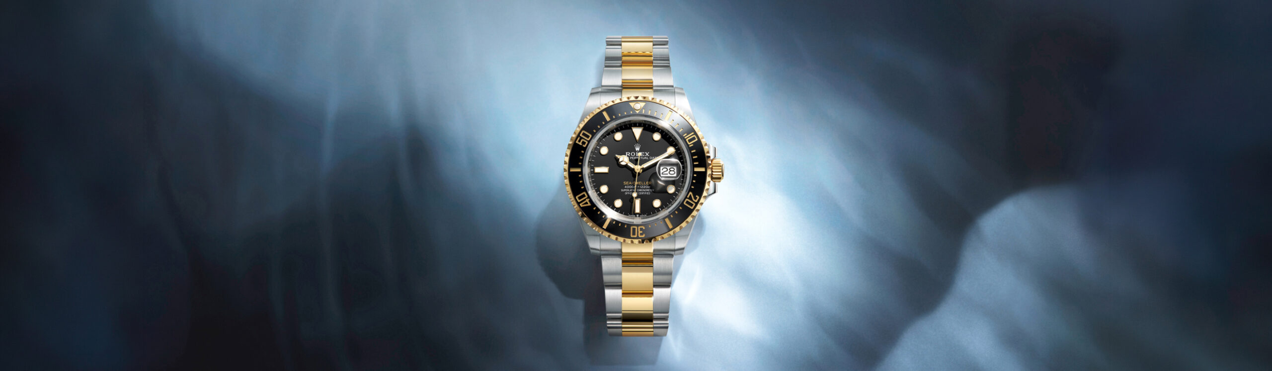Oyster, 43 mm, Oystersteel and yellow gold