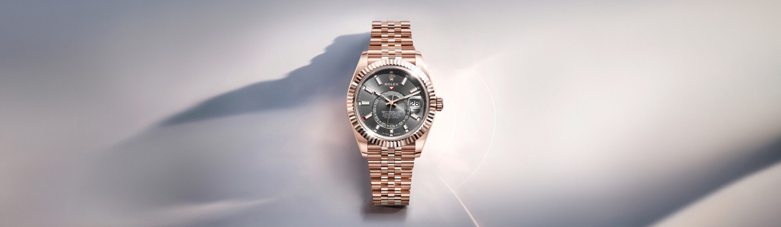 Oyster, 42 mm, Everose gold