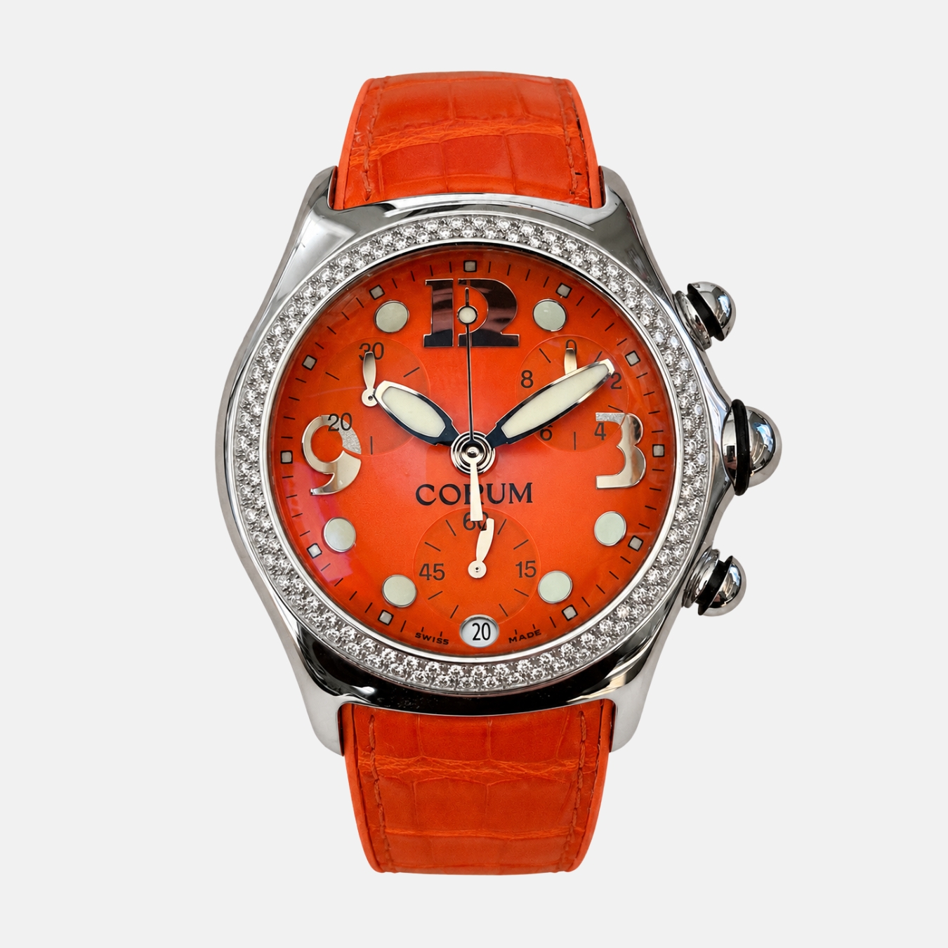 CORUM Bubble Orange Chronograph