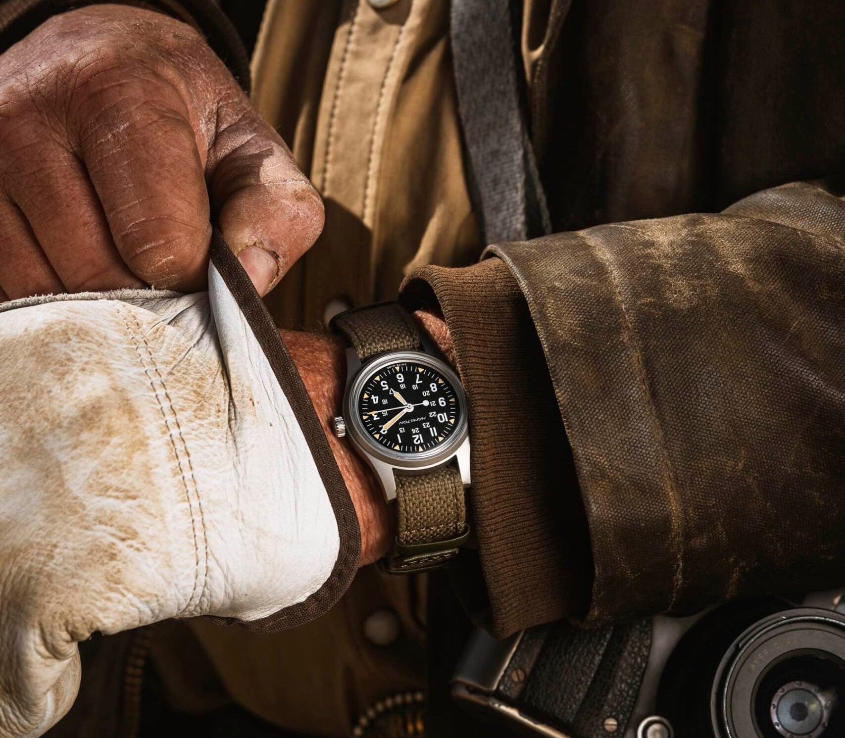 Hamilton Khaki Field Mechanical 36mm On The Wrist