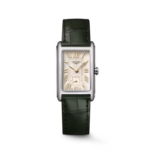 Longines DolceVita Green Front L5.512.4.08.2