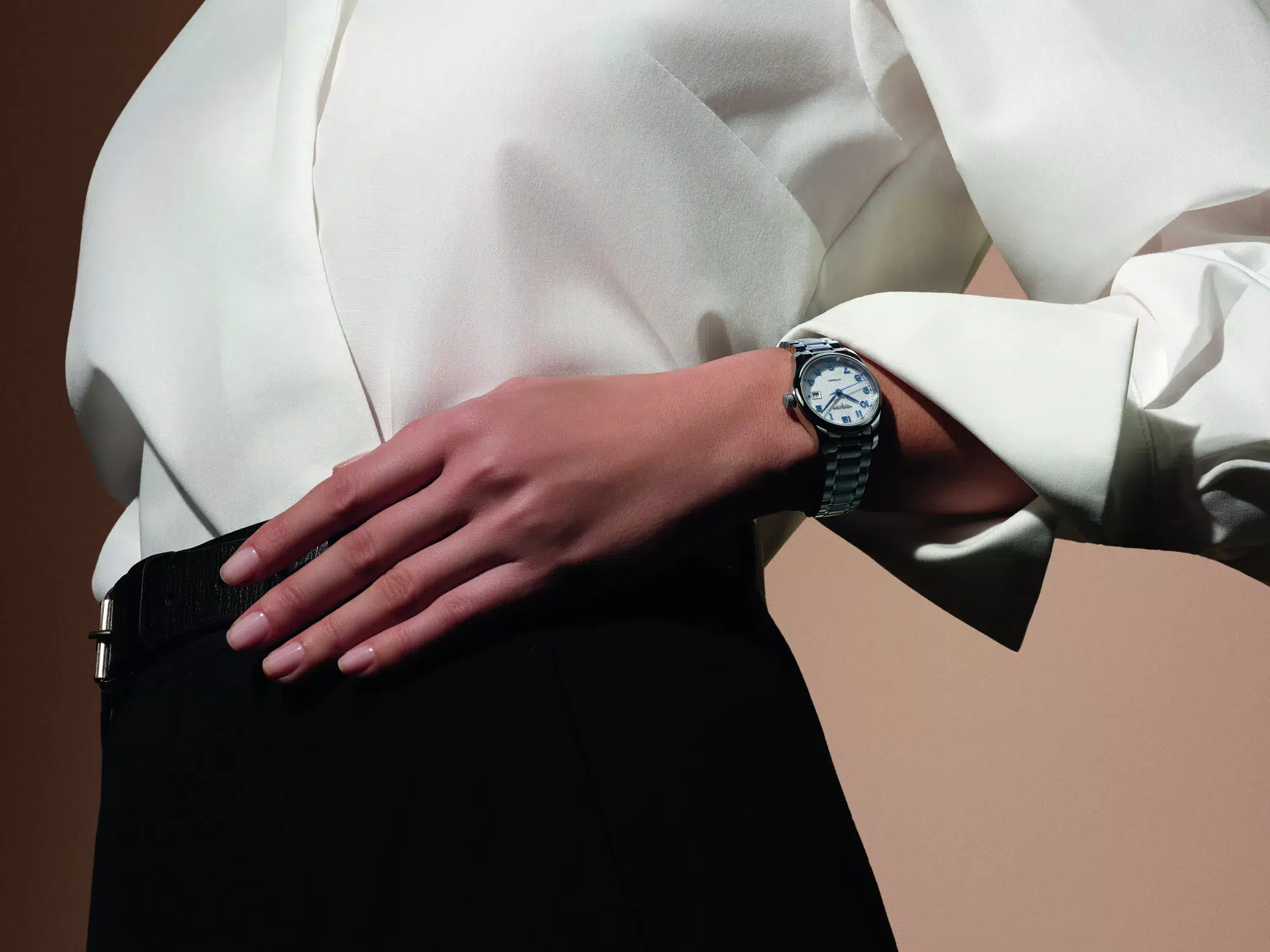 Longines Master Collection on Lady Wrist