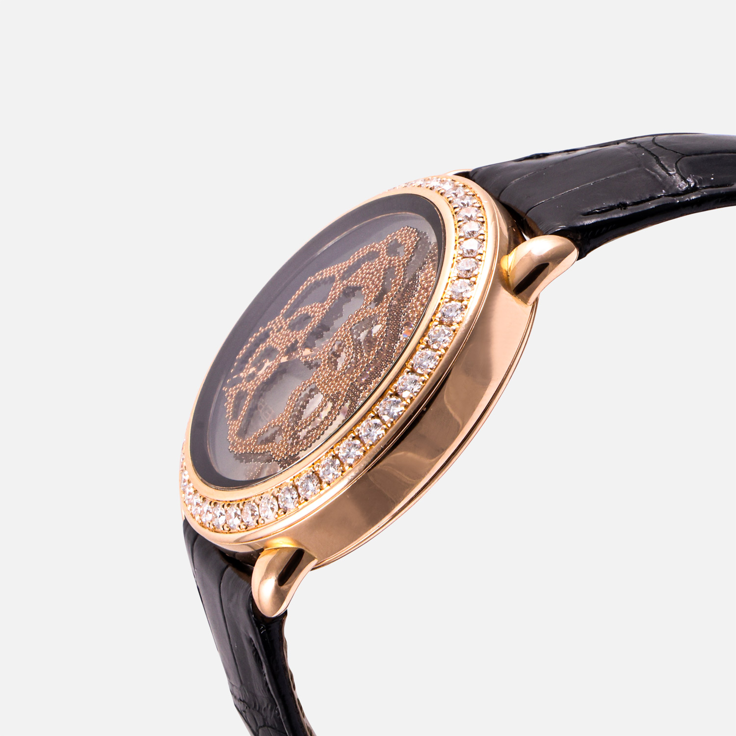 Cartier Révélation d'une Panthère side and case view