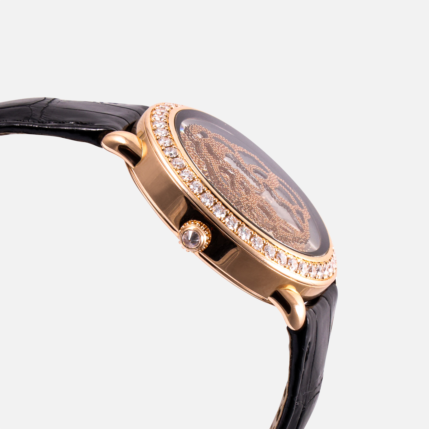 Cartier Révélation d'une Panthère watch crown and case