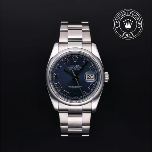 Rolex Certified Pre-Owned Datejust 36mm Oystersteel 2007 Reference 116200